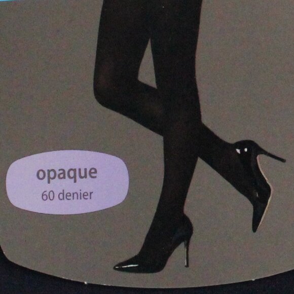 2 Pair Secret Treasures Women's Control Top Size 3 Navy Blue Tights - Picture 6 of 11